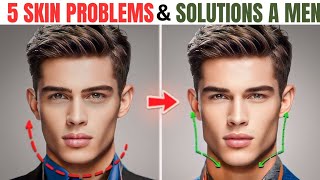 5 SKIN PROBLEM AND SOLUTIONS FOR EVERY MEN SHOULD// IN HINDI //SMASHER DEEP//