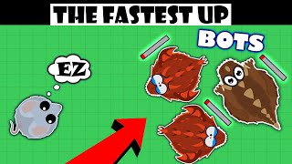 MOPE.IO THE FASTER UP ON NEW BOTS! HOW TO GET 1 BILLION MASS