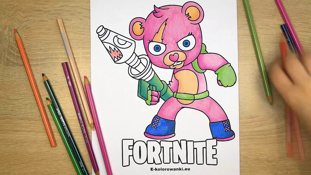 Kolorowanki Fortnite Do Wydruku