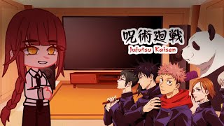 《 Chinsawman react to y/n as Jujutsu Kaisen 》Øriginal