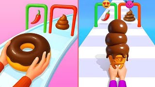 Bakery Stack Game 🍩 Crazy Cake Tower Builder | Sweet Dessert Run Gameplay 3D Challenge screenshot 5