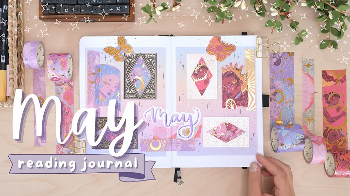 2022 May Reading Journal Setup Feat. The Washi Tap...