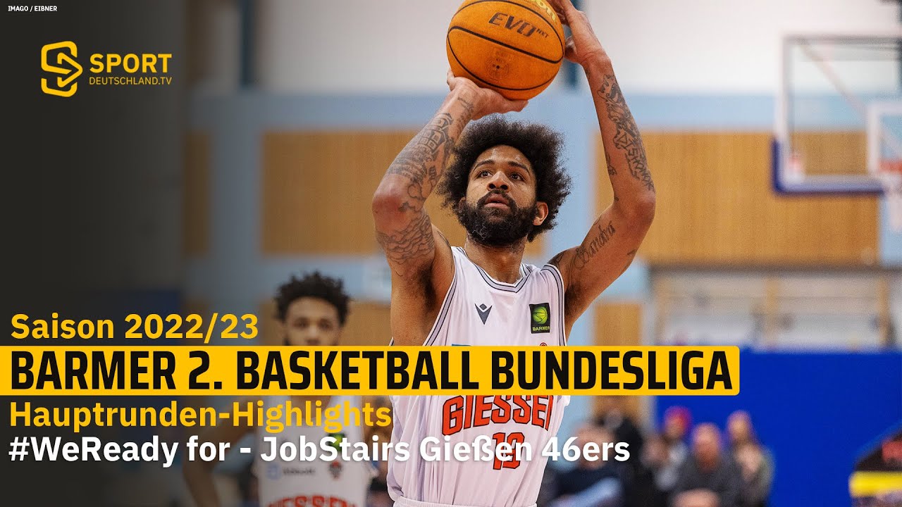 WeReady für die Playoffs! - Hauptrunden-Highlights der JobStairs Gießen 46ers SDTV Basketball