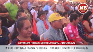 ASFALTADO TOLOMOSA - PAMPA REDONDA