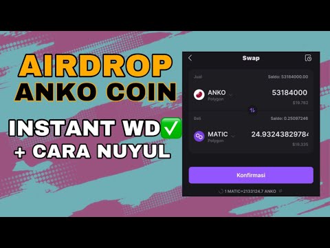 AIRDROP CRYPTO TERBARU INSTANT GRATIS ANKOCOIN BISA LANGSUNG JUAL GASKENN