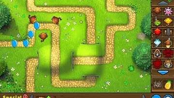 BTD5 iPad: Dart Monkey Tactic (Part 1/8)