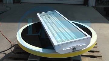 Hazardous Area Fluorescent Light - Class 1 Div 2 and Class 2 Div 2 - 4 Foot 4 Lamp - T8