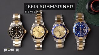 submariner 16613 blue