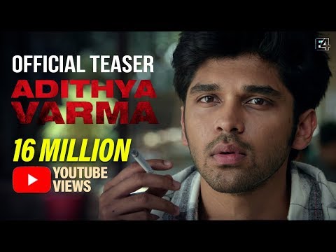 Official Teaser of Adithya Varma ft Dhruv Vikram, Banita Sandhu, Priya
Anand Released