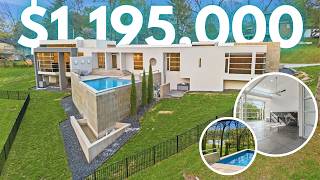 Modern Glass Estate in Southern Hills 😍 1.24 Acres of Private Luxury Living