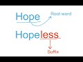 Understanding Prefixes and Suffixes