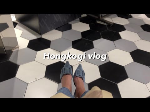Vlog : 강남 샐러드 맛집 피그인더가든, 꽃집, 사푼사푼 카페, 쇼핑