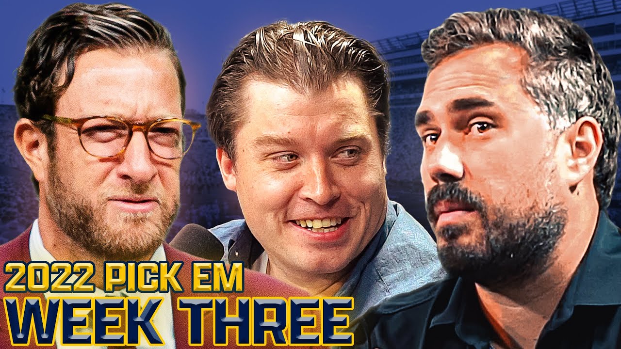 BARSTOOL EMPLOYEE BREAKS GAMBLING CODE 2022 Pick Em Week 3 YouTube