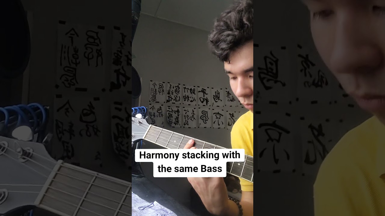 Harmony Stacking with the same Bass Note 