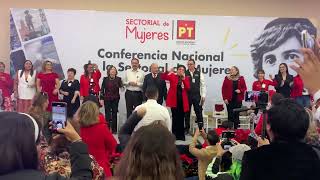 #PorSiTeLoPerdiste Maestra Lupita Rodríguez inauguró la Conferencia de Mujeres Petistas 2023.