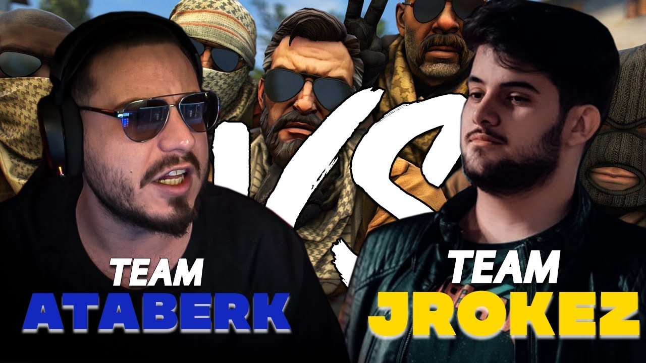 TEAM ATABERK VS TEAM JROKEZ | 2. MAÇ w/Tolunay, Sizophren, Cyber, Alper Biçen | CSGO 5V5