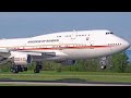 Kingdom of bahrain  747400 the queen of the skies  landing in basel euroairport