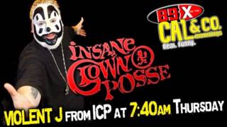 Violent J of (Insane Clown Posse) Appears on The Cal & Co Morning Show