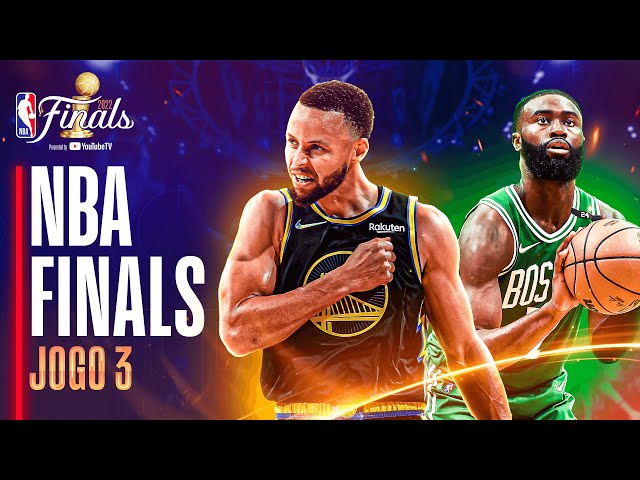 Boston Celtics e Golden State Warriors duelam pelo jogo 3 das Finais da NBA