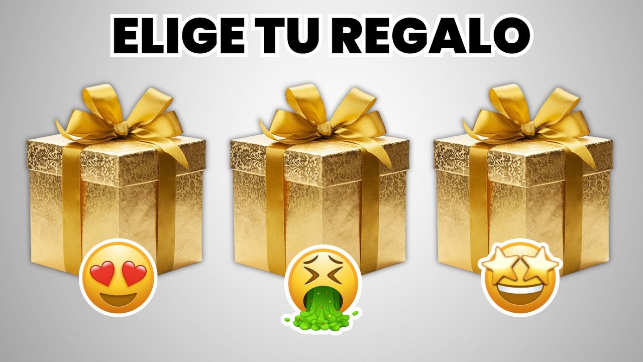 ¿Qué tan afortunado eres? 🎁 | Elige tu Regalo