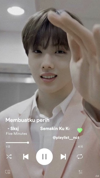 Semakin ku kejar semakin kau jauh - ver Jisung (Lokal Song 🍒)