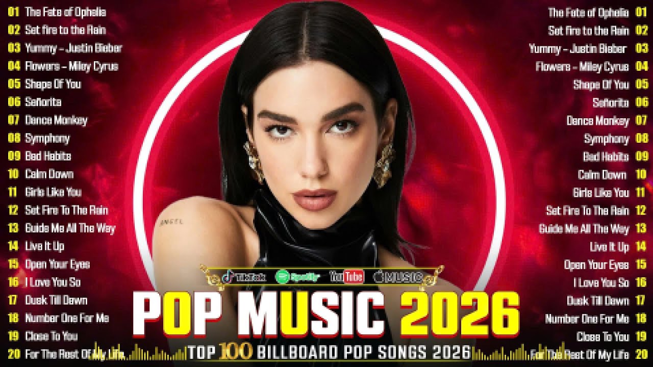 Taylor Swift, Rihanna, Adele, Dua Lipa, The Weeknd, Ariana Grande | Billboard Top 50 This Week