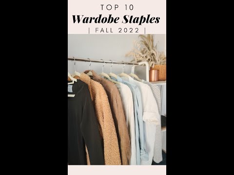 Top 10 Wardrobe Staples For Fall 2022 | Shop Your Closet #youtubeshorts #shorts #style