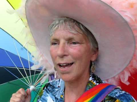 Fredericton Gay Pride Parade Grand marshall Alliso...