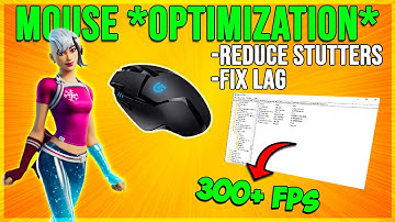 Mouse Optimization Guide 2020 - Reduce Input Lag & Fix Stutters (Fortnite/ COD WarZone)