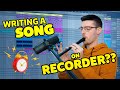 I Wrote A Song Using The Recorder