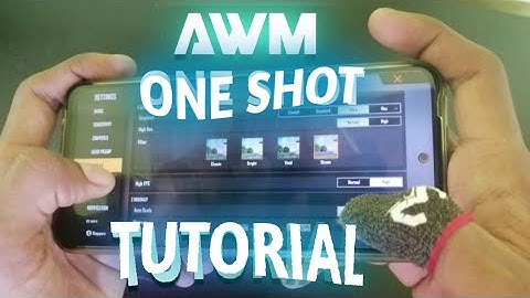 AWM One Shot ❎ Full Tutorial [ Handcam With All Tricks ]