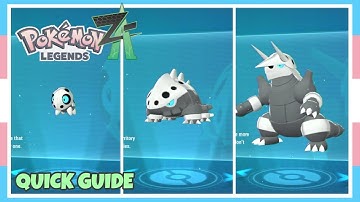 How To Evolve Aron Into Lairon Into Aggron In Pokemon Legends ZA | Quick Guide