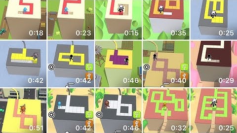 Stacky Dash - All Levels Gameplay 245-249 (Android/IOS)