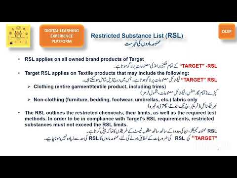 Understanding RSL [Restricted substance list] & MRSL [Manufacturing restricted substance list]