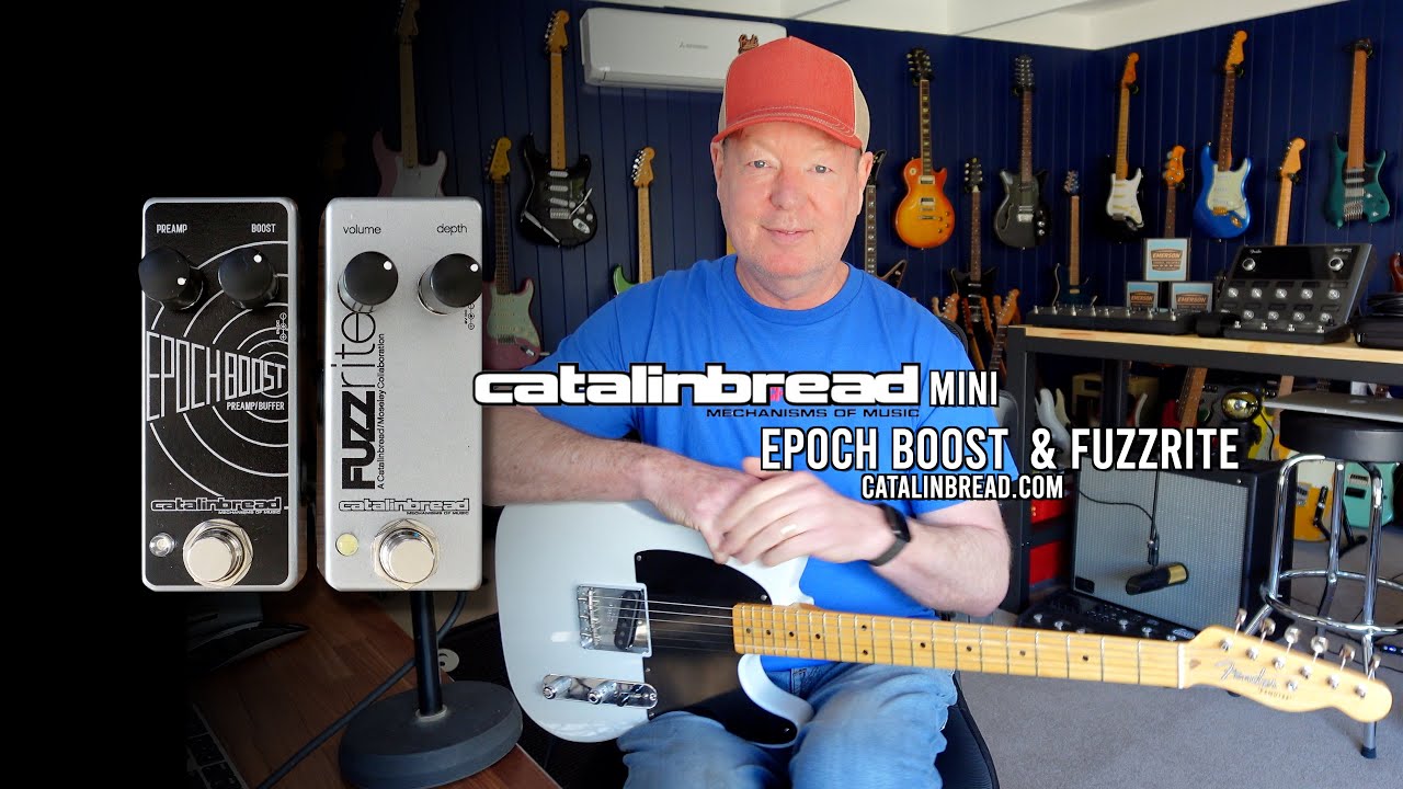 Catalinbread: FUZZRITE & EPOCH BOOST Minis! - YouTube