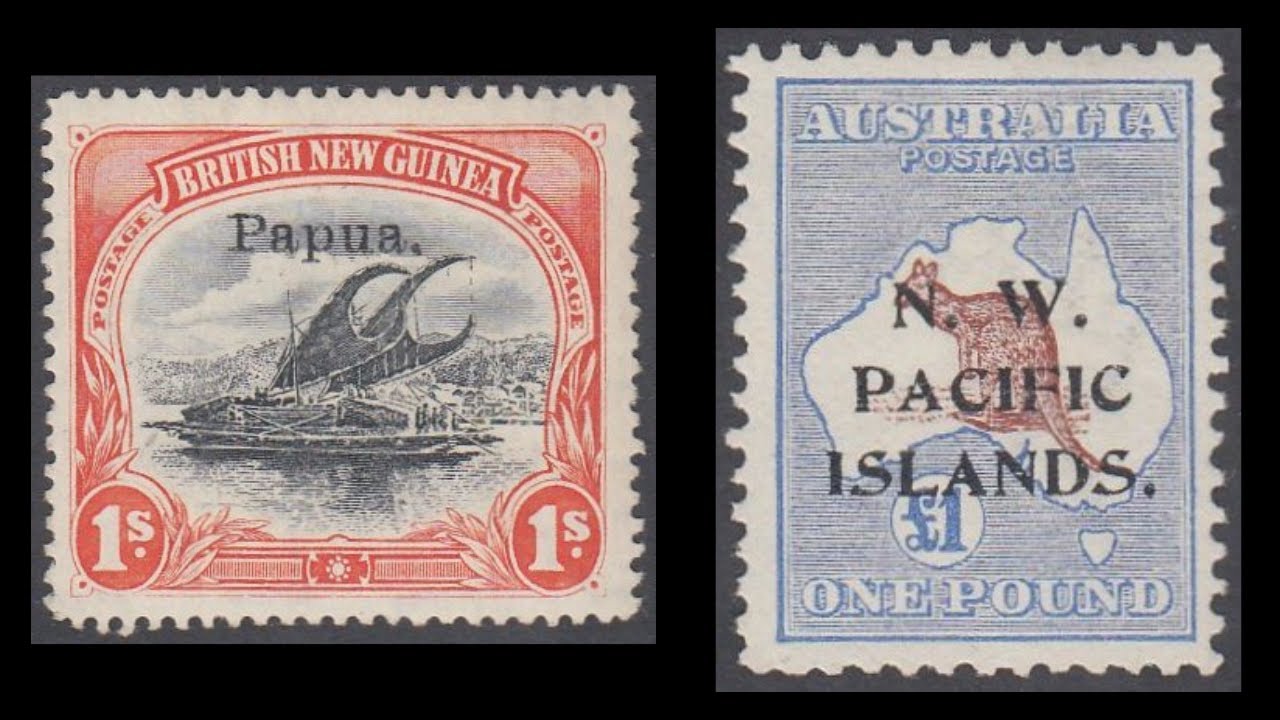 The Stamps Of British New Guinea Papua And The Overprints Of New the-stamps-of-british-new-guinea-papua-and-the-overprints-of-new