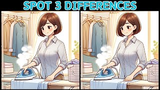 [Spot the difference] SPOT 3 DIFFERENCES [Find the difference]#78