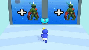 Merge Rainbow 3D Run All Levels Gameplay - Merge Monster Game Android - ios