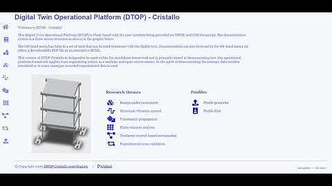 DTOP-Cristallo - Part 1: Install and Run