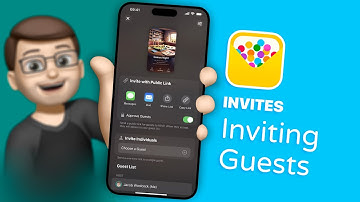 How to Invite Guests to Your Event (Apple Invites Tutorial 2/5)