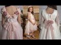 Very unique designing ideas for baby girls frocks.