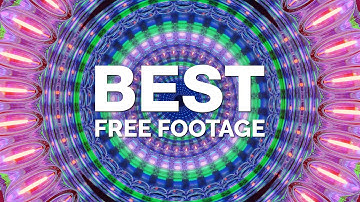 4K Abstract Kaleidoscope Motion Background Loop and Free Stock Geometry Motion Graphics Footage