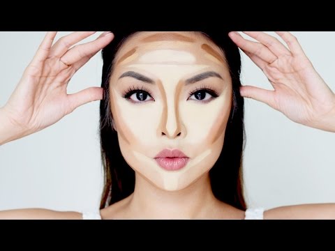 HOW TO: Contour and Highlight For Beginners | chiutips, #Contouring