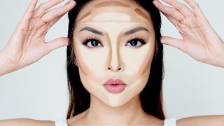 HOW TO: Contour and Highlight For Beginners | chiutips, #Contouring