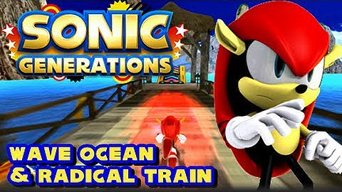 Sonic Generations PC - Wave Ocean & Radical Train w/Mighty the Armadillo Mod