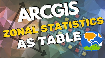 Zonal Statistics as Table Arcgis 🌍📊  #ad33geo #arcgis #zonalstatistics