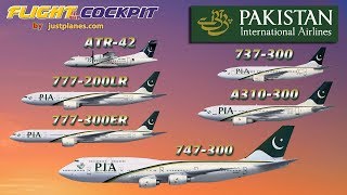PAKISTAN INTL Cockpit Action (incl Boeing 737, 747, 777)
