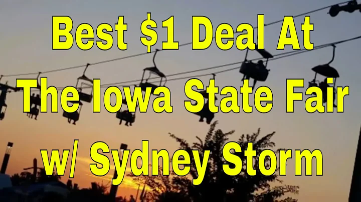 The Best $1 Deal of the Iowa State Fair, FREE & Almost FREE Things To Do with Host Sydney Storm