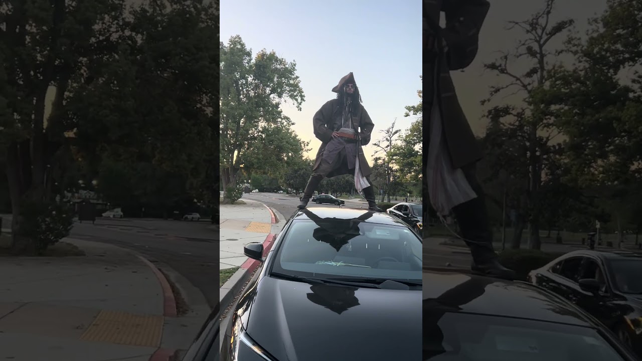 Jack Sparrow Sails the High Seas…. On Land