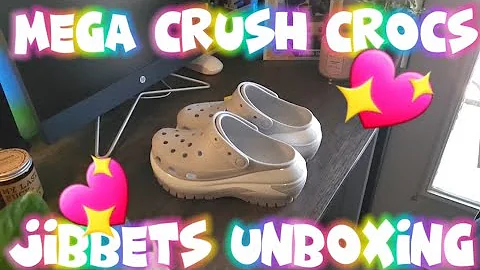 Mega Crush Crocs Jibbets Unboxing
